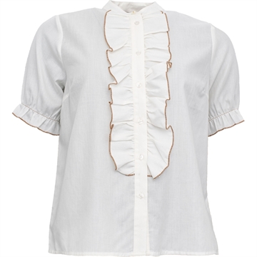 COSTAMANI Poplin frill shirt 2301126 White
